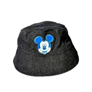 Disney Toddler Reversible Mickey Mouse Bucket Hat One Size Fits Most Black
